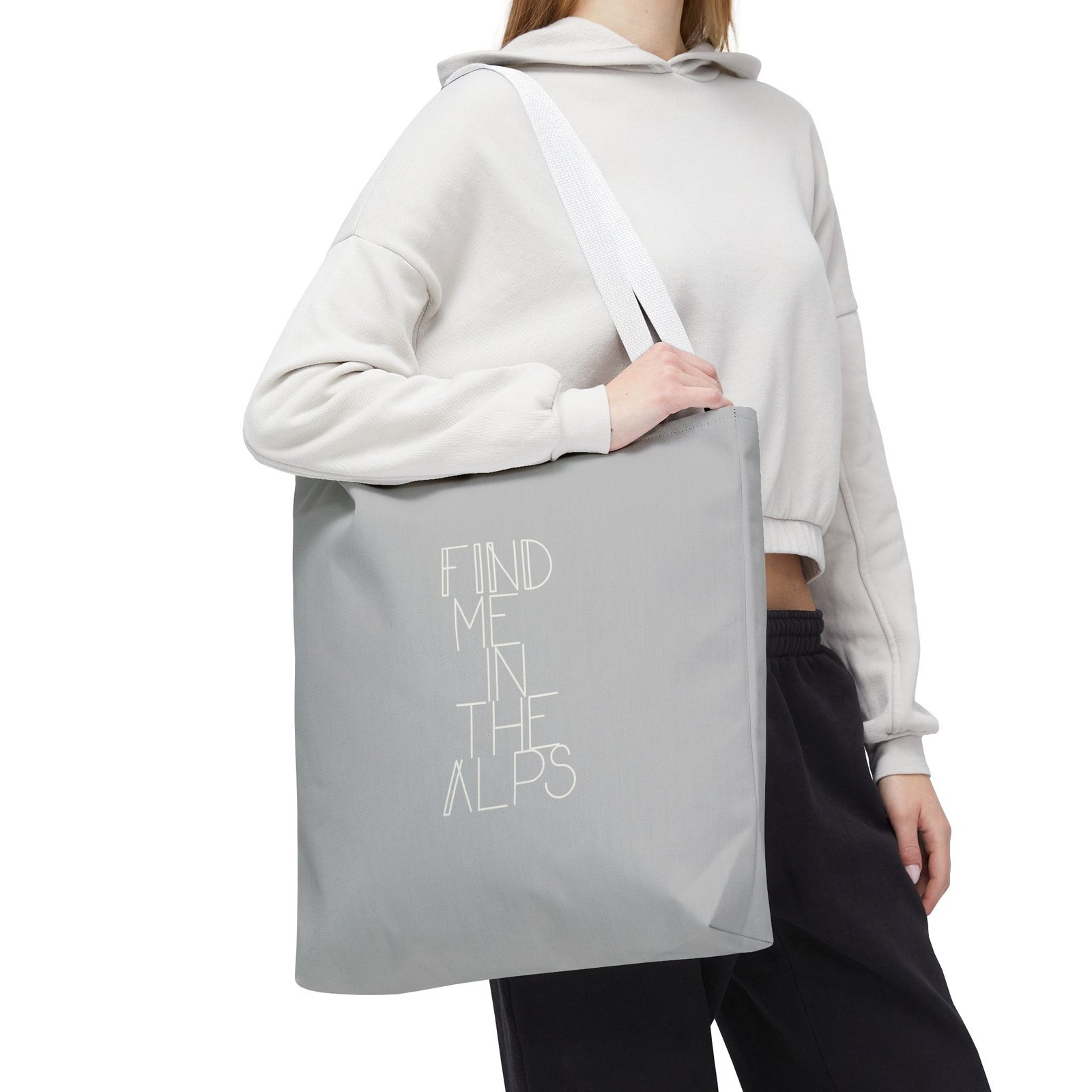 Find Me in the Alps Tote Bag - Image 3
