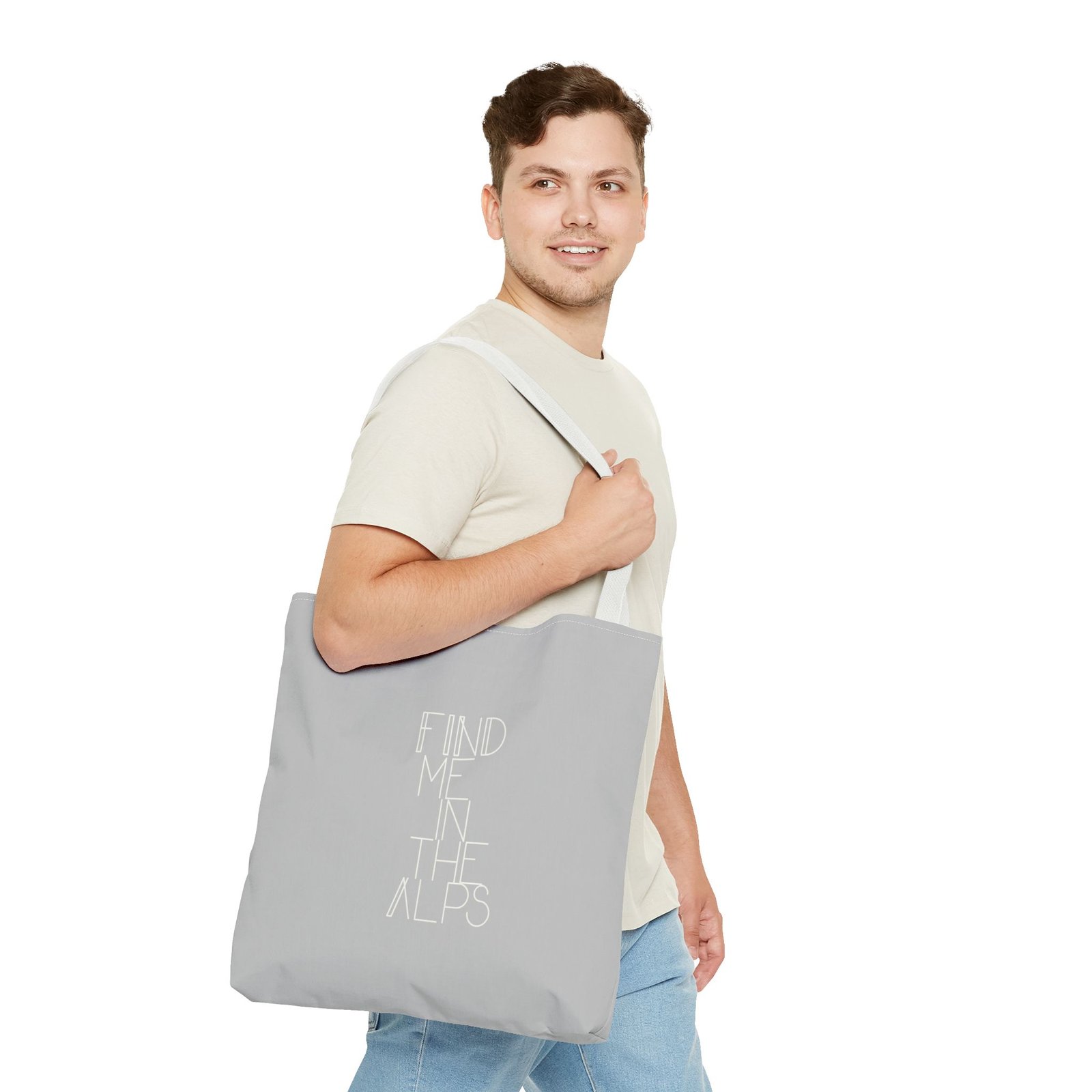Find Me in the Alps Tote Bag - Image 2