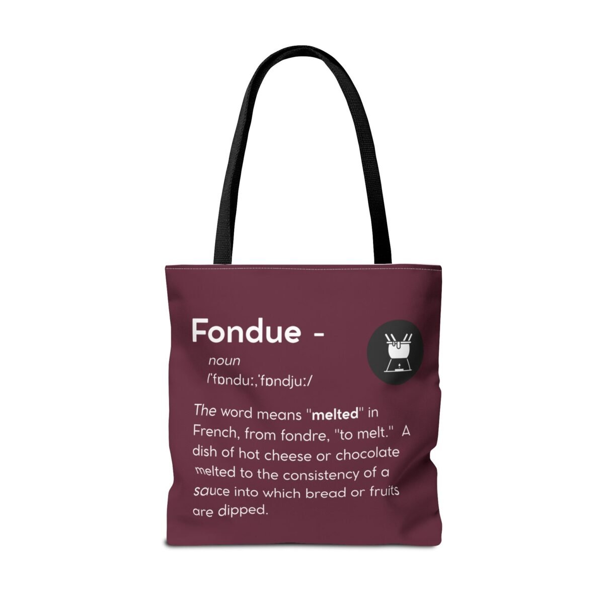 Eat More Swiss Fondue Tote Bag - Image 2