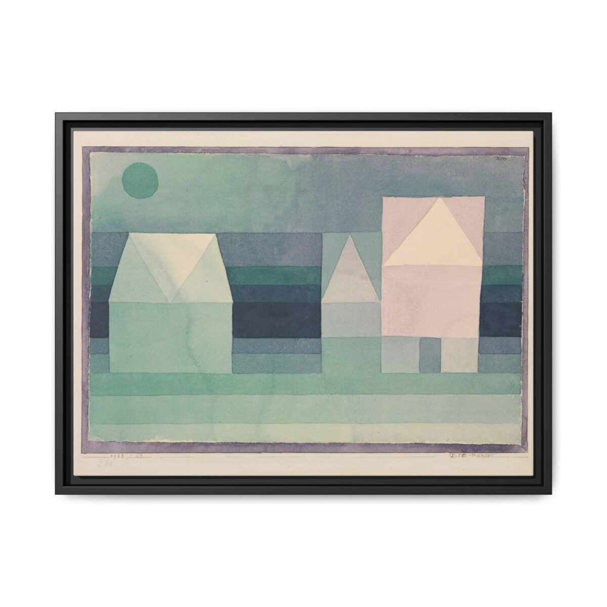 Abstract Klee Canvas