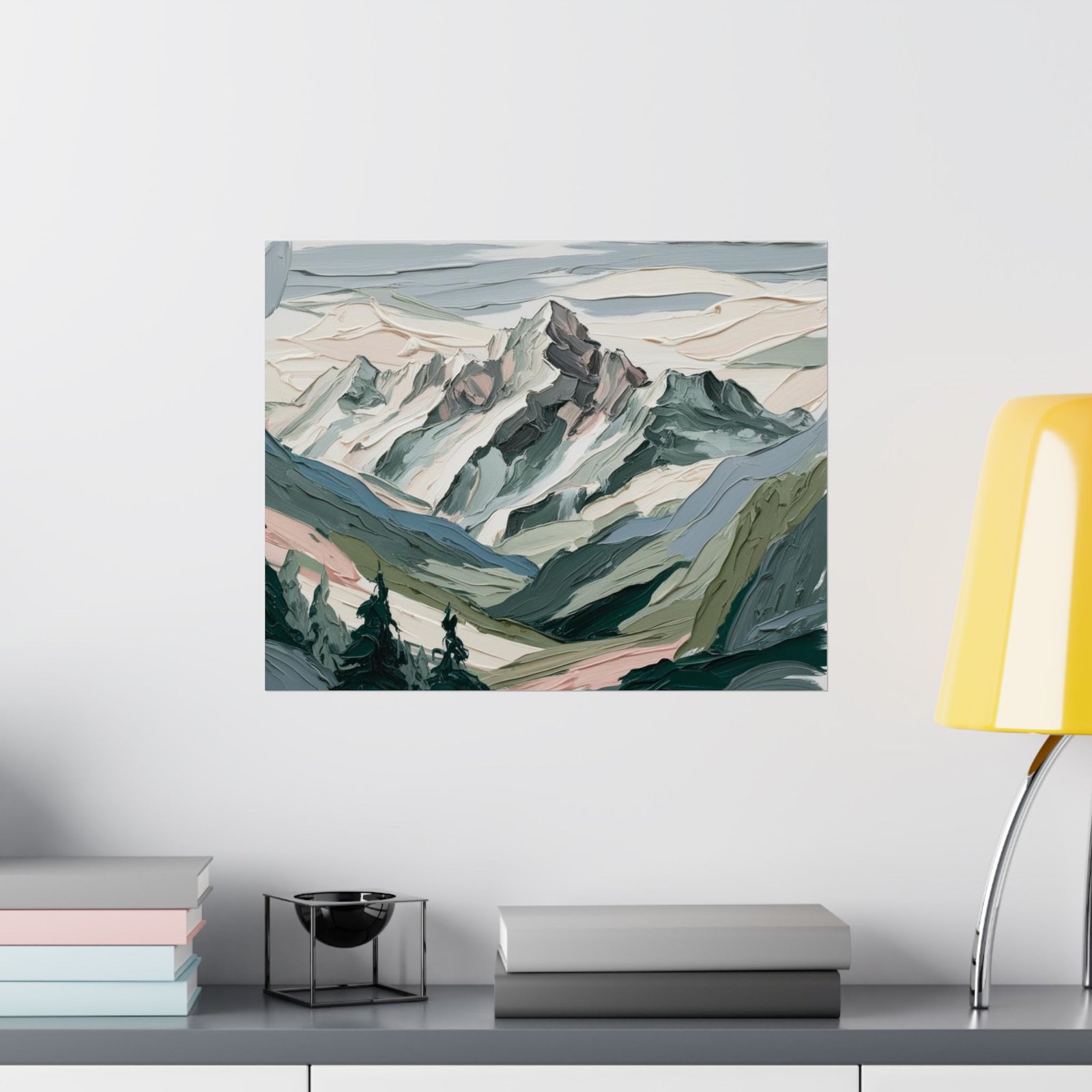 Weisshorn Spitz Giclée - Image 5