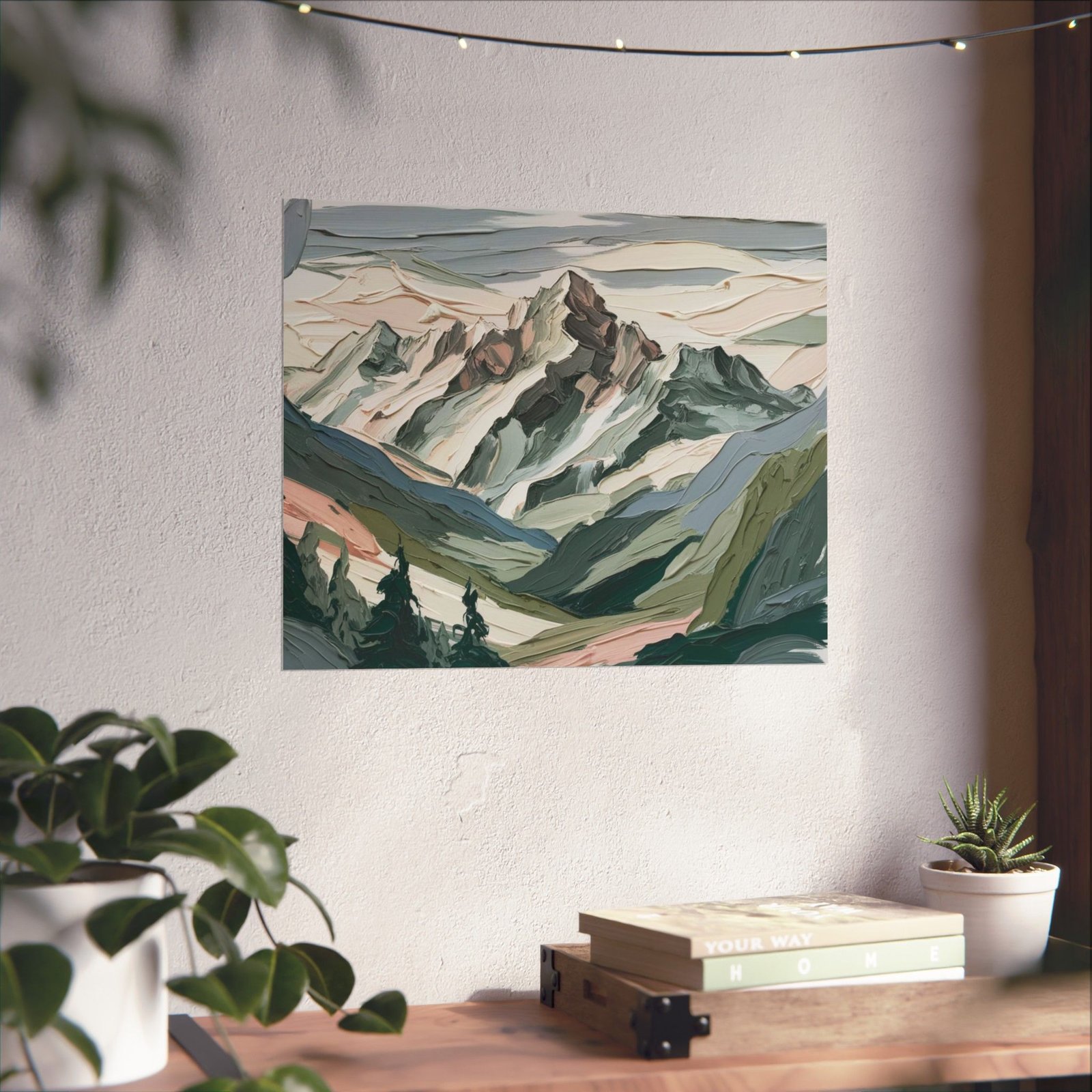 Weisshorn Spitz Giclée - Image 6