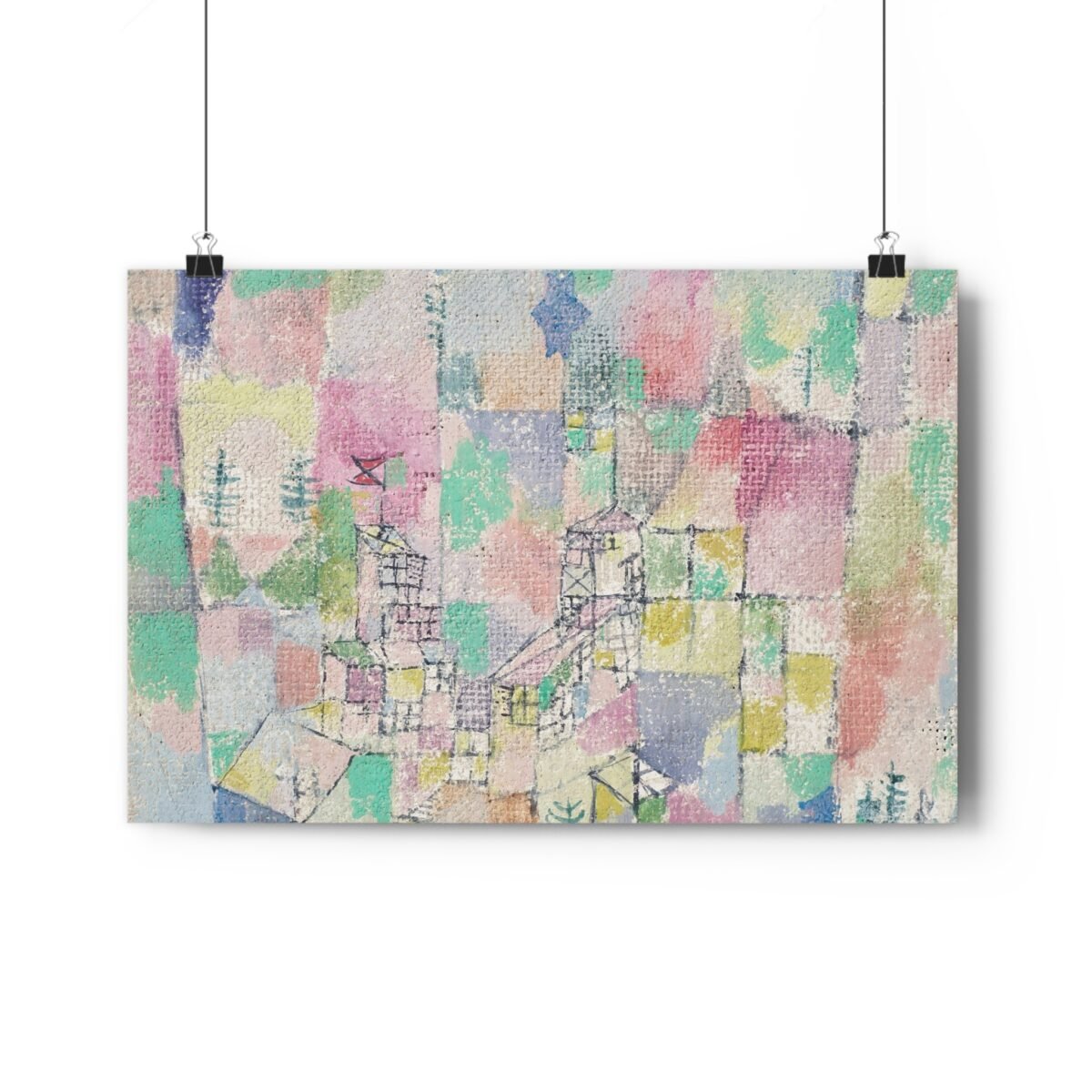 Patchwork City Giclée